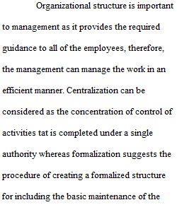 Written Assignment Chapters 7 & 8